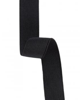 Stiff elastic 25 mm Black - Tissushop