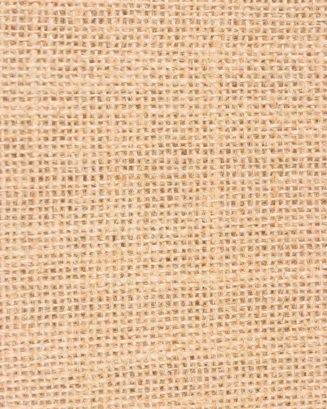 Toile de jute CS 334 laminée - 150 cm - Naturel - Tissushop