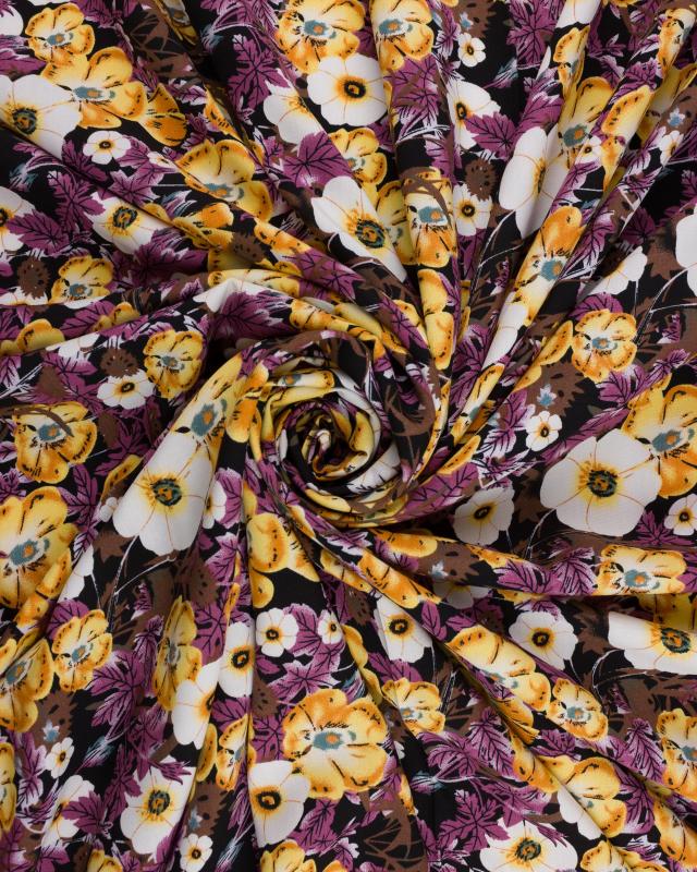 Viscose Mélusine Purple - Tissushop