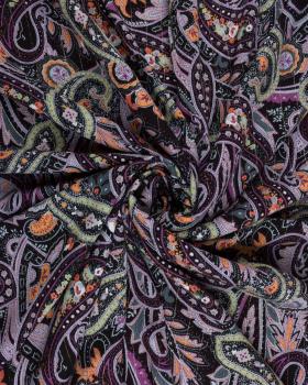 Crepe paisley Lurex Parma - Tissushop