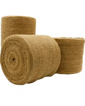 Burlap rustic Jute tape Natural - Tissushop