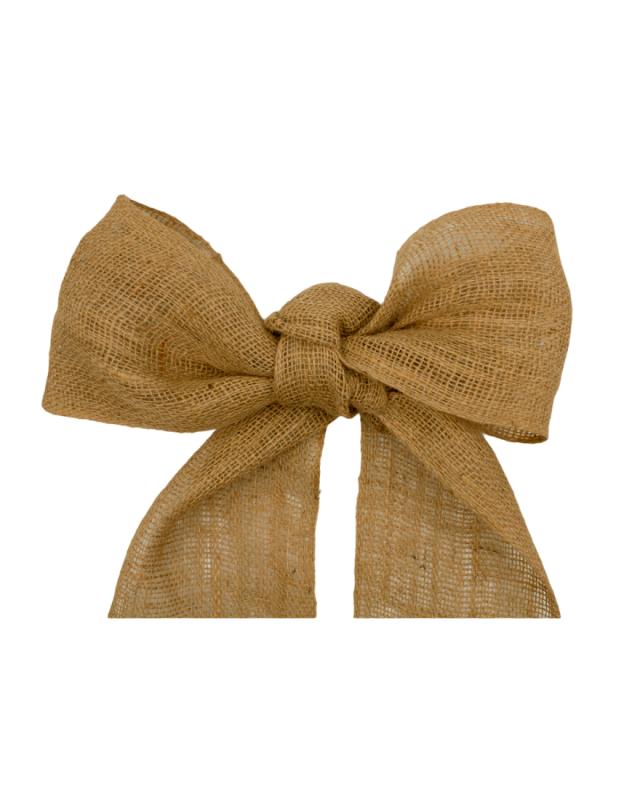 Burlap rustic Jute tape Natural - Tissushop