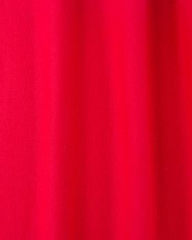 Jersey tubulaire bord-côte Rouge - Tissushop
