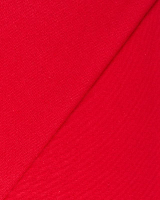 Jersey tubulaire bord-côte Rouge - Tissushop