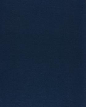Jersey tubulaire bord-côte Bleu Marine - Tissushop
