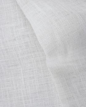 Toile de jute - 330 gr/m² - 140 cm - Blanc - Tissushop