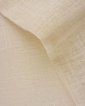 Toile de jute - 330 gr/m² - 140 cm - Blanc Cassé - Tissushop