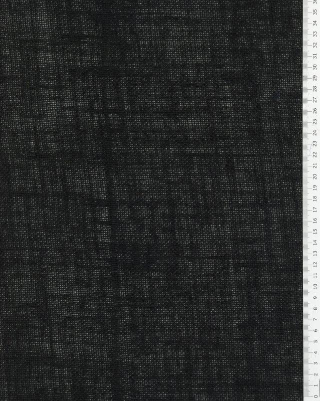 Toile de jute - 330 gr/m² - 140 cm - Noir - Tissushop