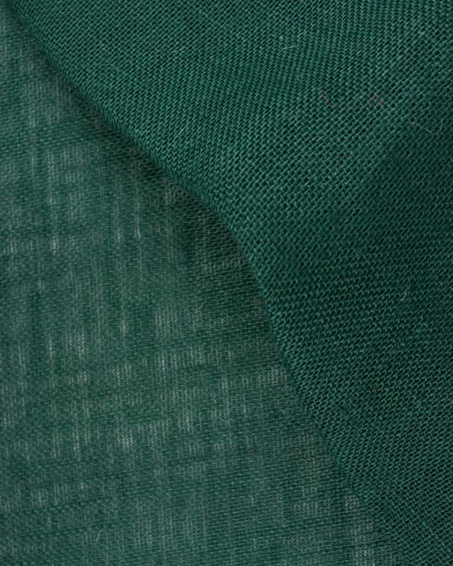 Toile de jute - 330 gr/m² - 140 cm - Vert Sapin - Tissushop