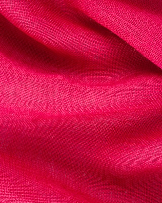 Jute fabric - 330 gr/m² - 140 cm - Strawberry - Tissushop