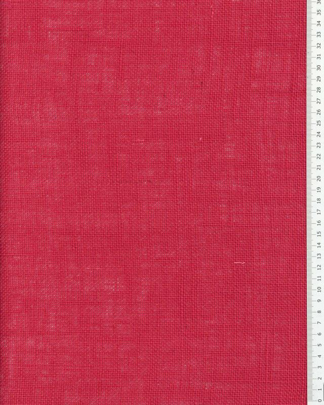 Toile de jute - 330 gr/m² - 140 cm - Framboise - Tissushop