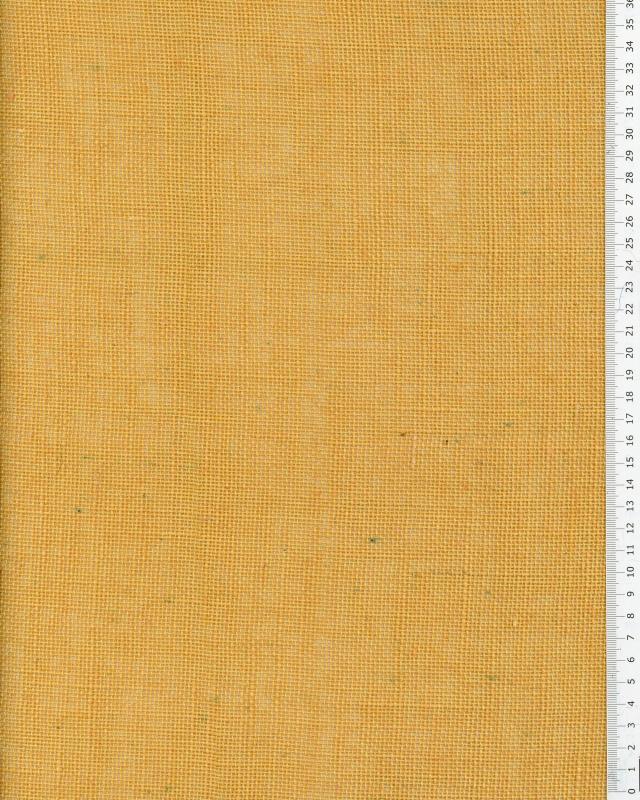 Toile de jute - 330 gr/m² - 140 cm - Jaune - Tissushop