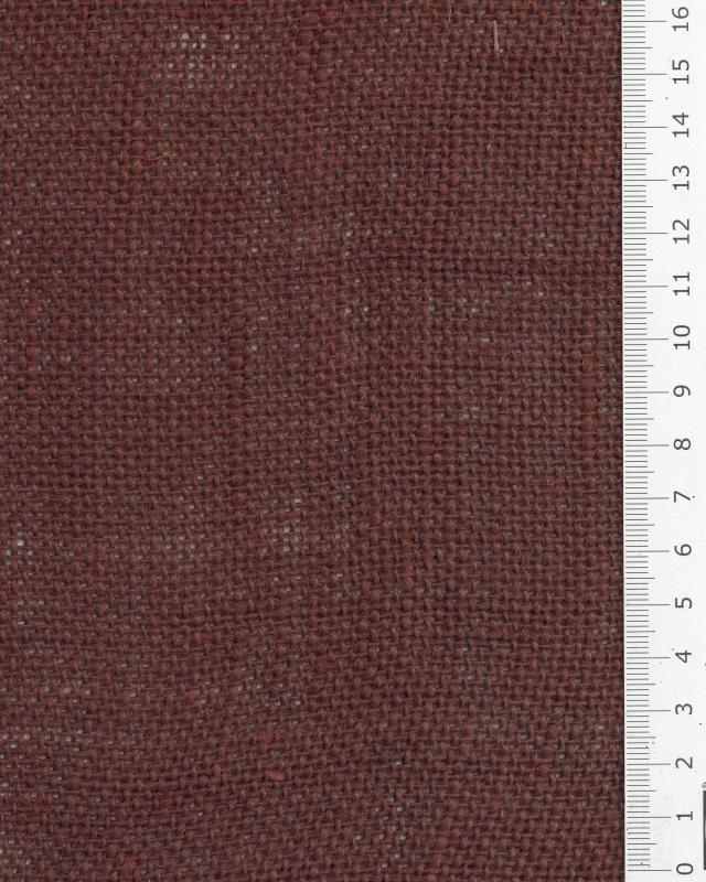 Toile de jute - 330 gr/m² - 140 cm - Marron - Tissushop