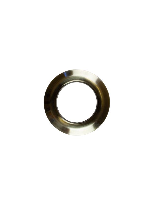 Plastic clip-on eyelets 40mm Old Gold - Tissushop