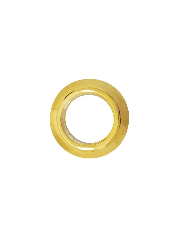 Oeillet clipsable en plastique 40mm Or - Tissushop