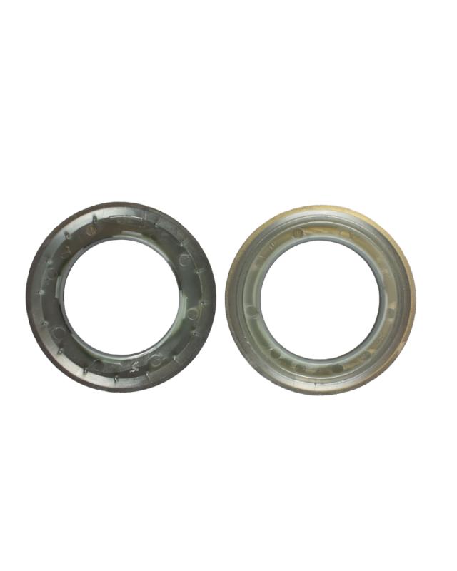 Plastic clip-on eyelets 40mm Metal - Tissushop