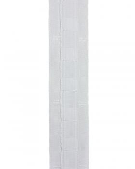 Ruban fronceur 35mm Blanc - Tissushop