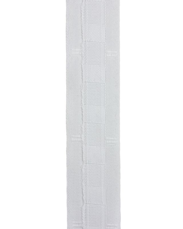 Ruban fronceur 35mm Blanc - Tissushop