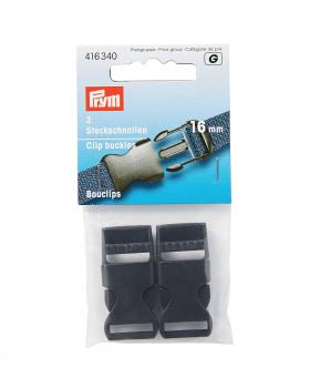 Bouclips 16mm Prym Noir - Tissushop