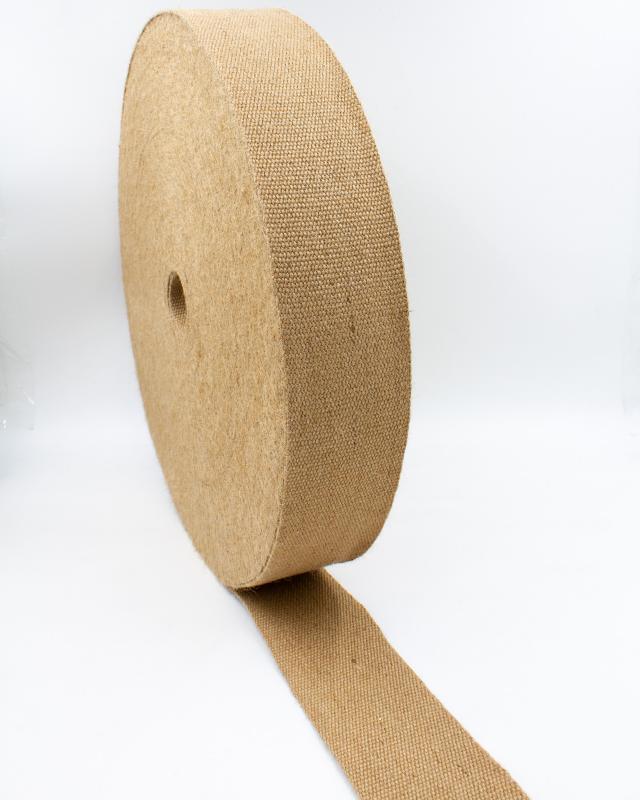 Sangle de Jute CS 811 Fabrication Française en 85 mm Naturel - Tissushop