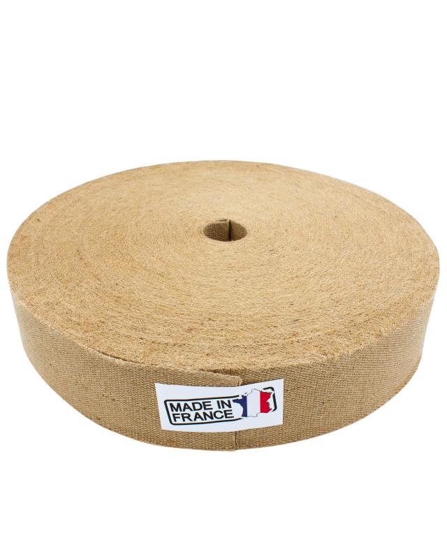 Jute Webbing CS 811 in Made in France 85 mm Natural - Tissushop