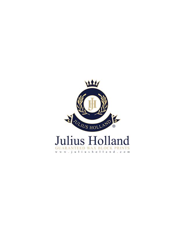 Wax Hollandais - Julius Holland Waxblock 1739 Bleu - Tissushop