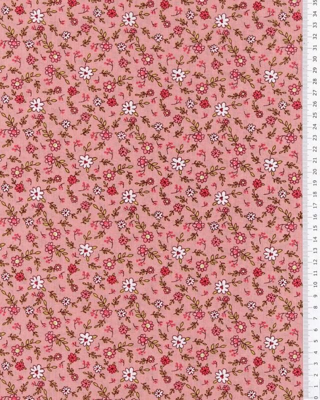 Cotton Popelin Emma Pink - Tissushop