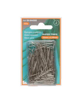 Sewing pins super fine 32x0,50mm - Tissushop