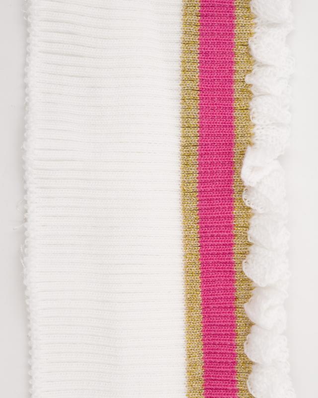 lurex stripe cuff fabric - Tissushop