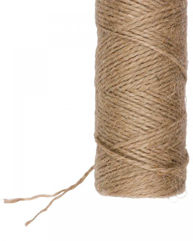 Bobine de ficelle de jute 120 mètres Naturel - Tissushop