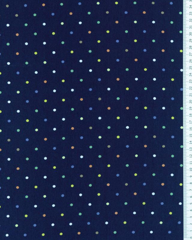 Spot jersey viscose fabric Multicolor - Tissushop