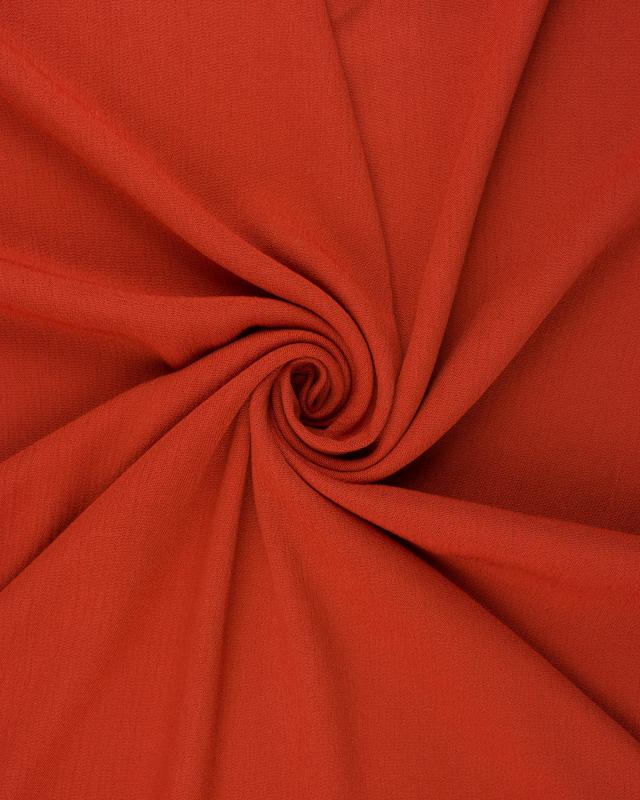 Plain Crepe viscose Fabric Rust - Tissushop