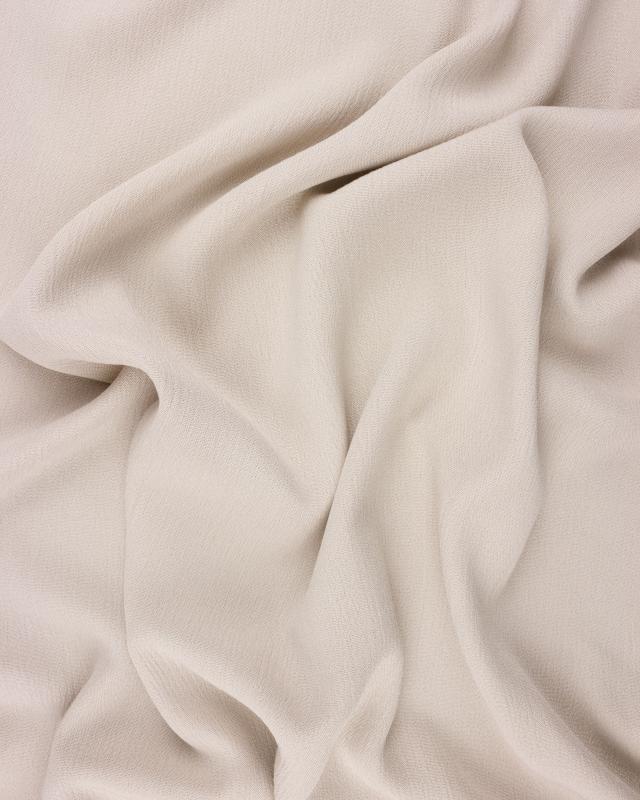 Plain Crepe viscose Fabric Beige - Tissushop