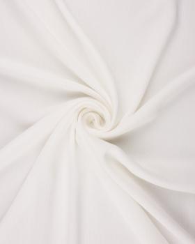 Tissu crêpon viscose uni Blanc - Tissushop