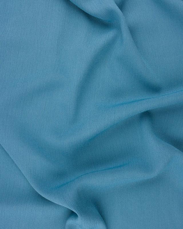 Tissu crêpon viscose uni Bleu - Tissushop