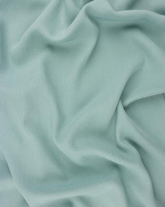 Plain Crepe viscose Fabric Blue Cloud - Tissushop