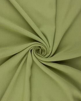 Tissu crêpon viscose uni Vert Olive - Tissushop