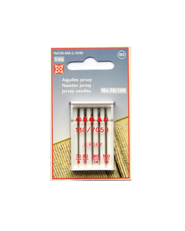 Sewing Machine Needles ORGAN Jersey N°70/100 - Tissushop