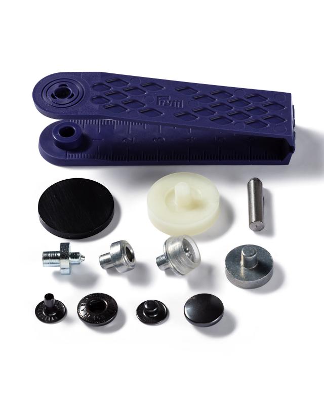 Kit boutons pression spécial anorak 12mm Prym Acier - Tissushop