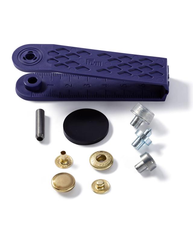 Prym 12mm Anorak Snap Kit Gold - Tissushop