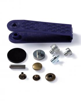 Kit boutons pression spécial anorak 12mm Prym Métal - Tissushop