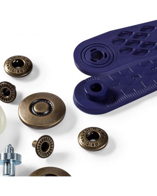 Prym 15mm Anorak Snap Kit wheel design Metal - Tissushop