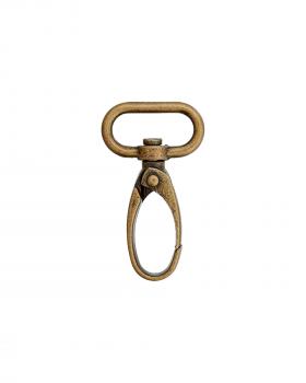 Mousqueton 40 mm Union Knopf Old Gold - Tissushop