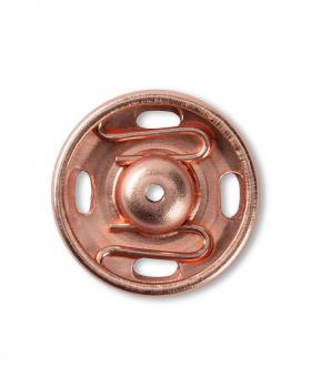 Snap fasteners 15mm Prym (x6) Pink Gold - Tissushop