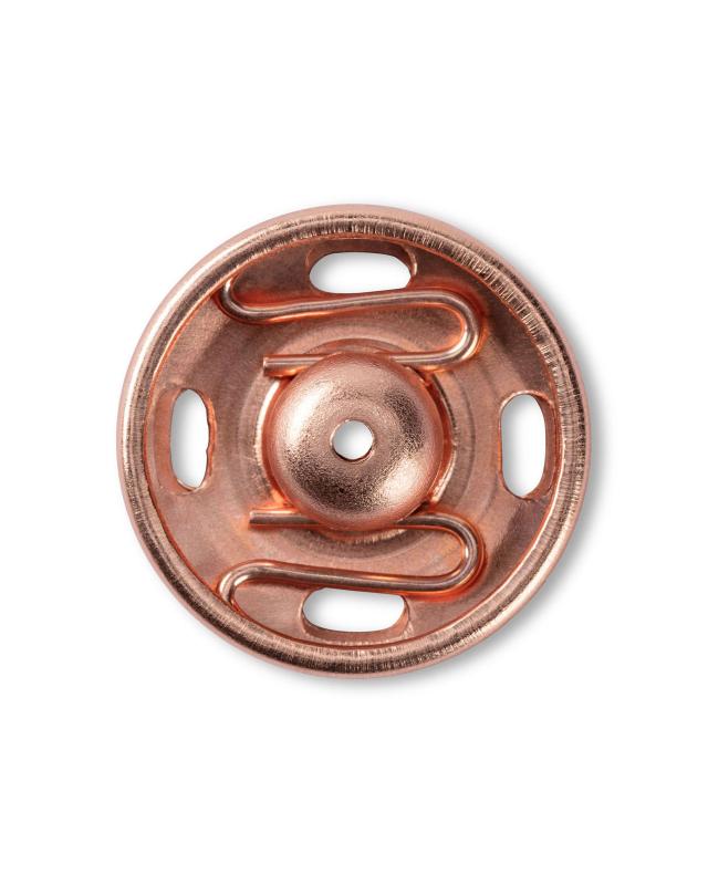 Boutons-pression 15mm Prym (x6) Or Rose - Tissushop