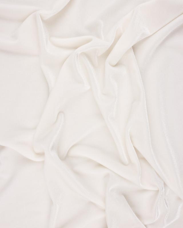 Stretch Velvet Ivory - Tissushop