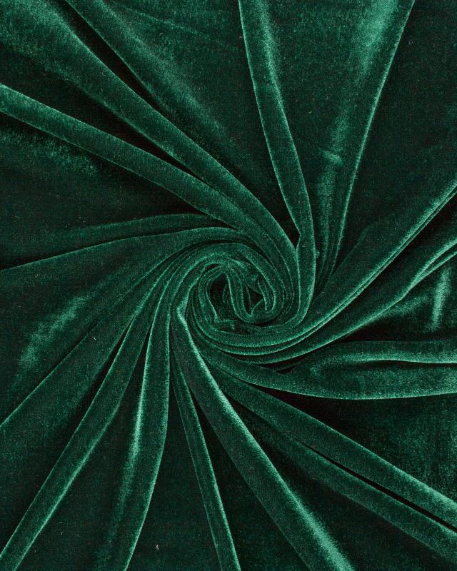 Stretch Velvet Green - Tissushop