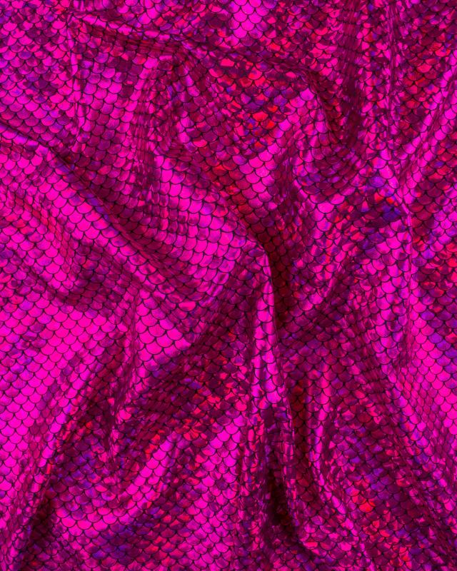 Mermaid Lycra Fuchsia - Tissushop