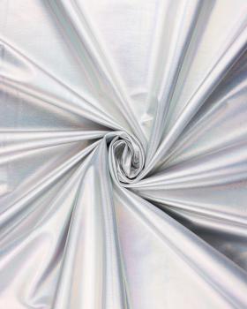 Holographic Lycra Foiled Silver - Tissushop