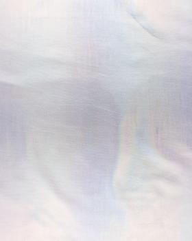 Holographic Lycra Foiled Silver - Tissushop